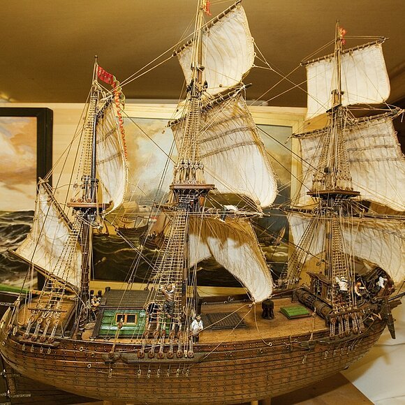 Spielzeugmuseum Schiffmodell